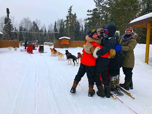 Ely MN sled dog trip