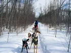 Taking a break on the trail