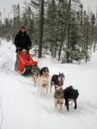 Guests enjoying a Backcountry Loop trip